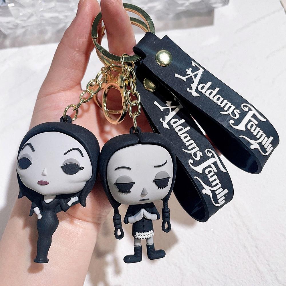 Chaveiro Personagens Família Addams - NERD BEM TRAJADO