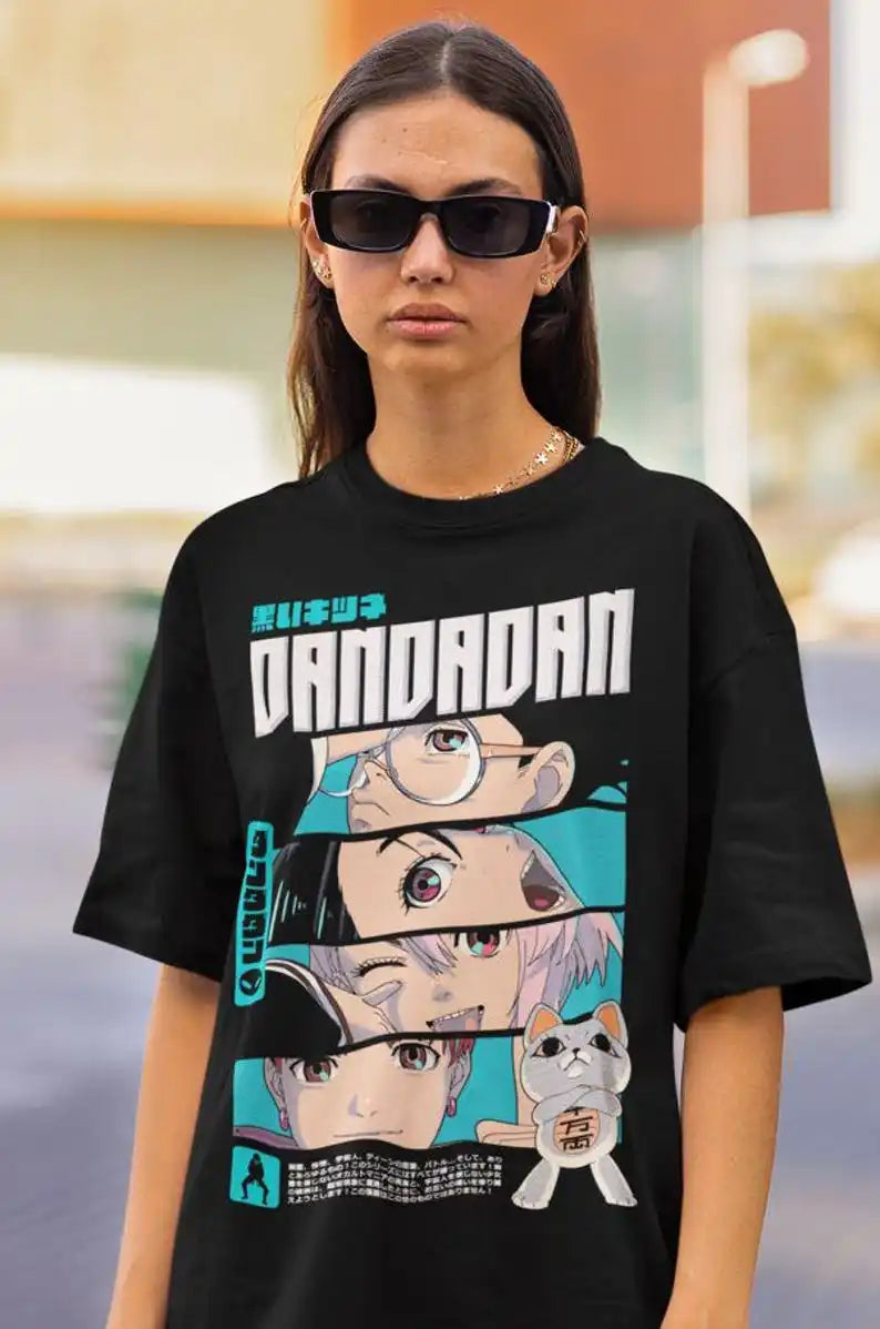 Camiseta Personagens Dandadan