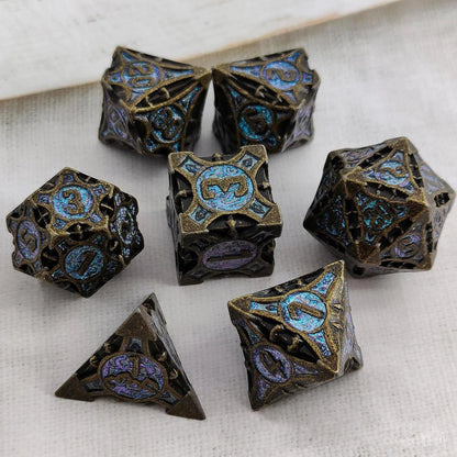 Kit de Dados RPG de Metal