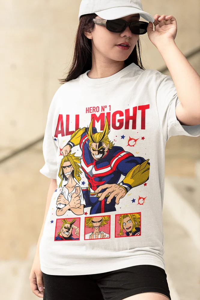 Camiseta All Might - Boku no Hero