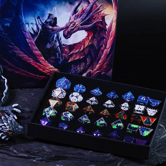 Box de Dados RPG de Metal