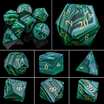 Kit de Dados RPG de Resina