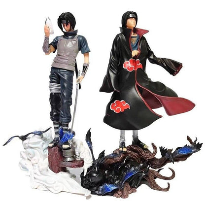 Action Figure Itachi e Sasuke - NERD BEM TRAJADO