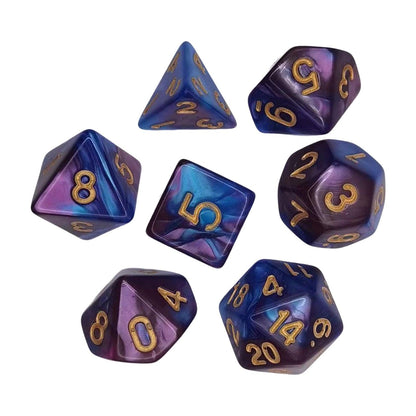 Kit de Dados RPG de Resina - NERD BEM TRAJADO