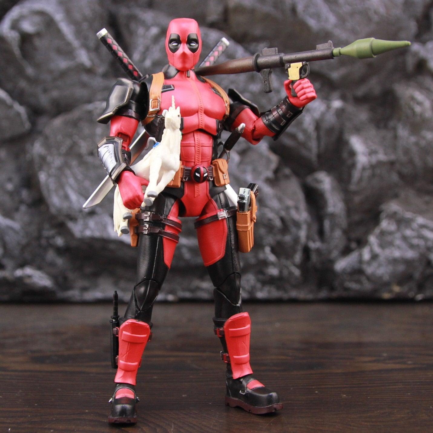 Action Figure Deadpool - Marvel - NERD BEM TRAJADO