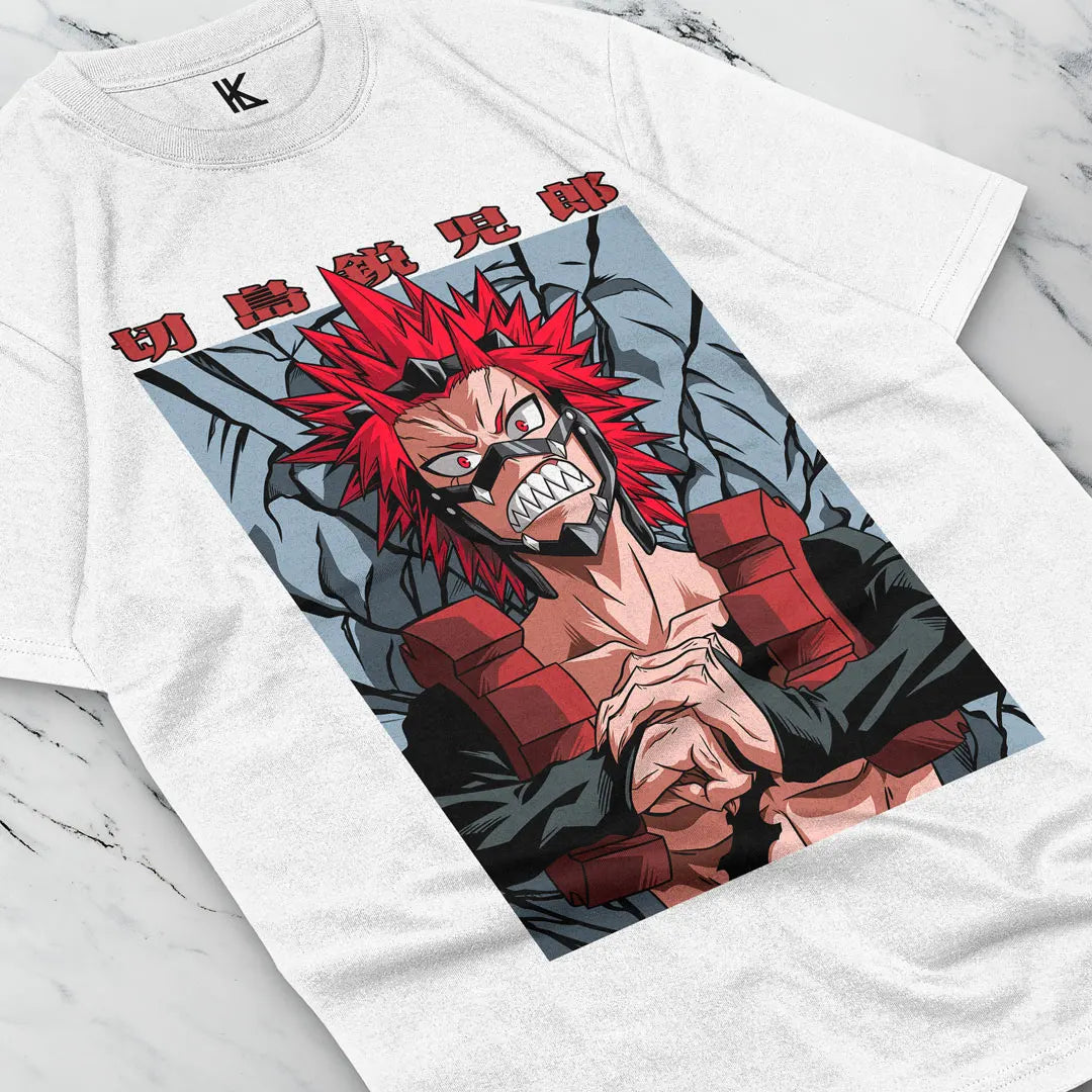 Camiseta Eijiro Kirishima - Boku no Hero