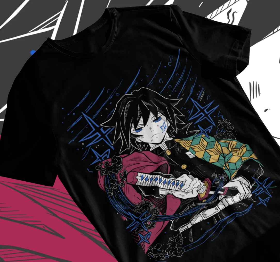 Camiseta Giyu Tomioka - Demon Slayer