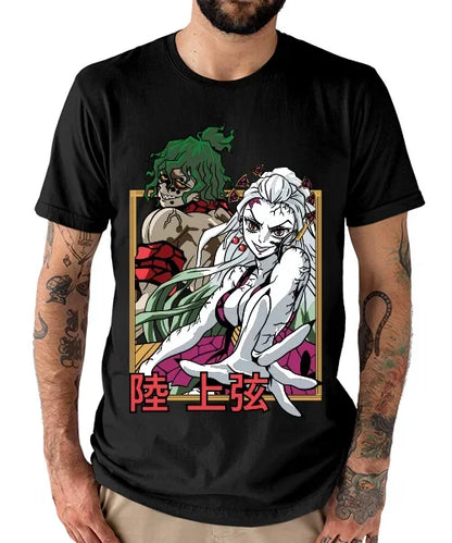 Camiseta Daki e Gyutaro - Demon Slayer