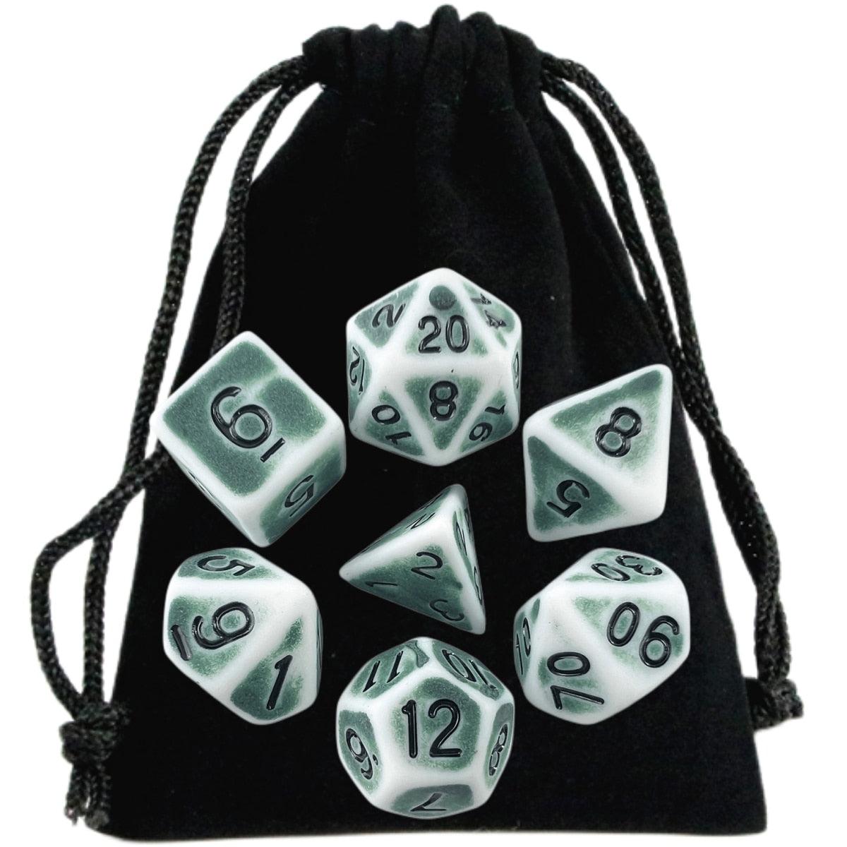 Kit de Dados RPG de Resina - NERD BEM TRAJADO