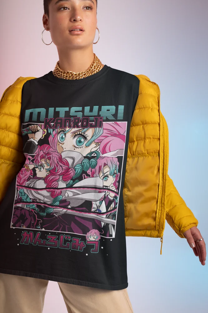 Camiseta Mitsuri Kanjori - Demon Slayer