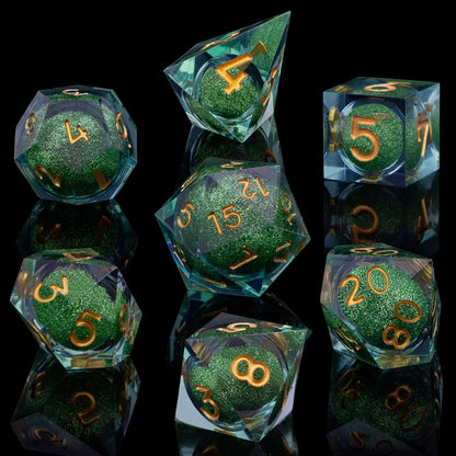 Kit de Dados RPG de Resina