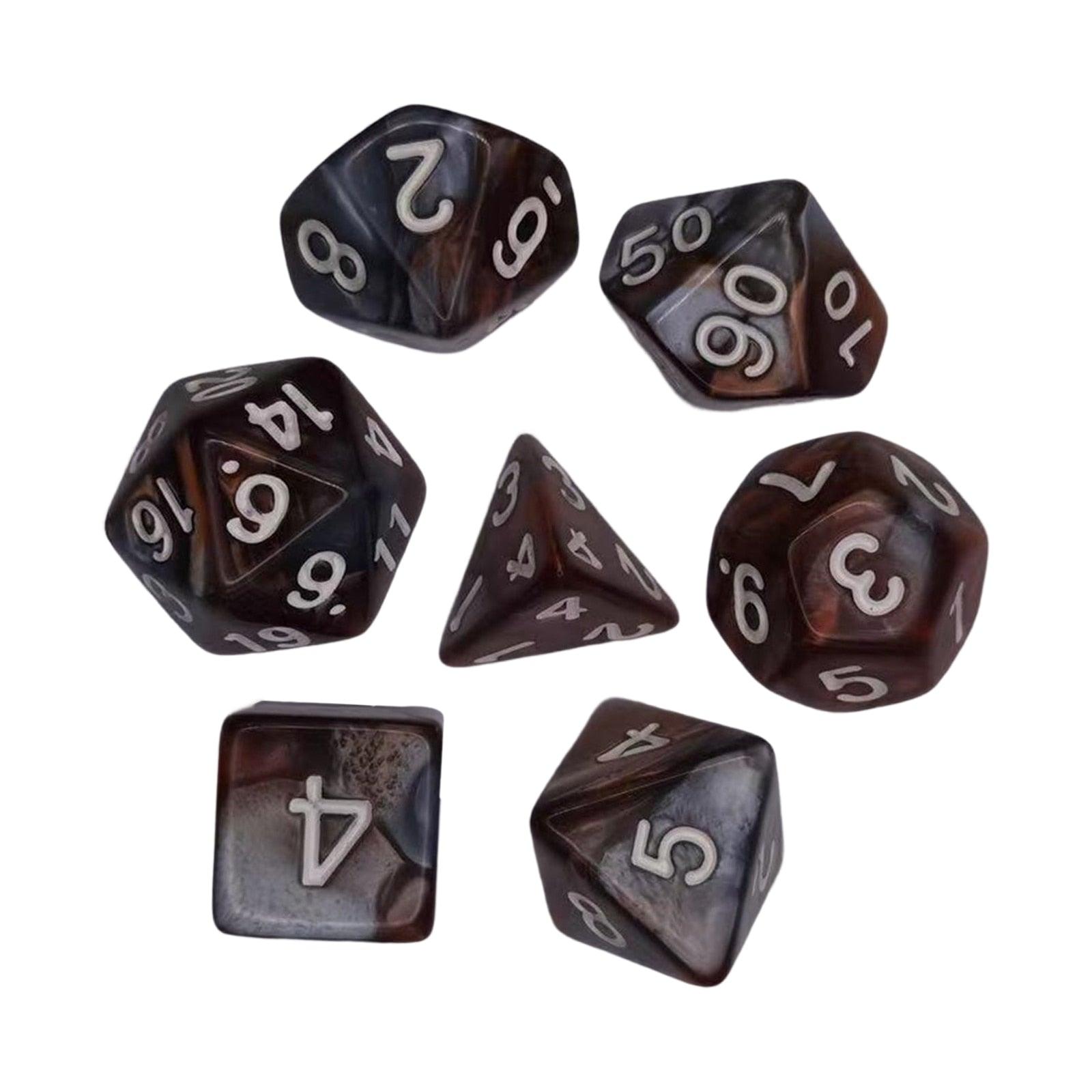 Kit de Dados RPG de Resina - NERD BEM TRAJADO