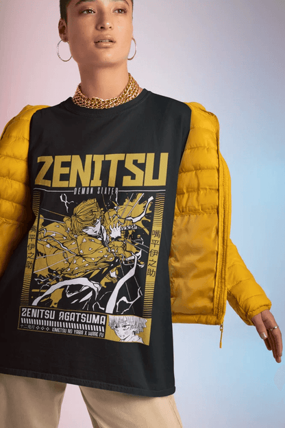 Camiseta Zenitsu Agatsuma - Demon Slayer