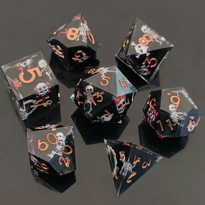 Kit de Dados RPG de Resina