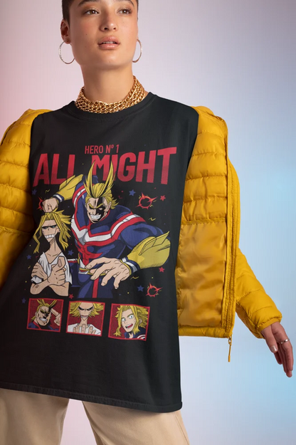 Camiseta All Might - Boku no Hero