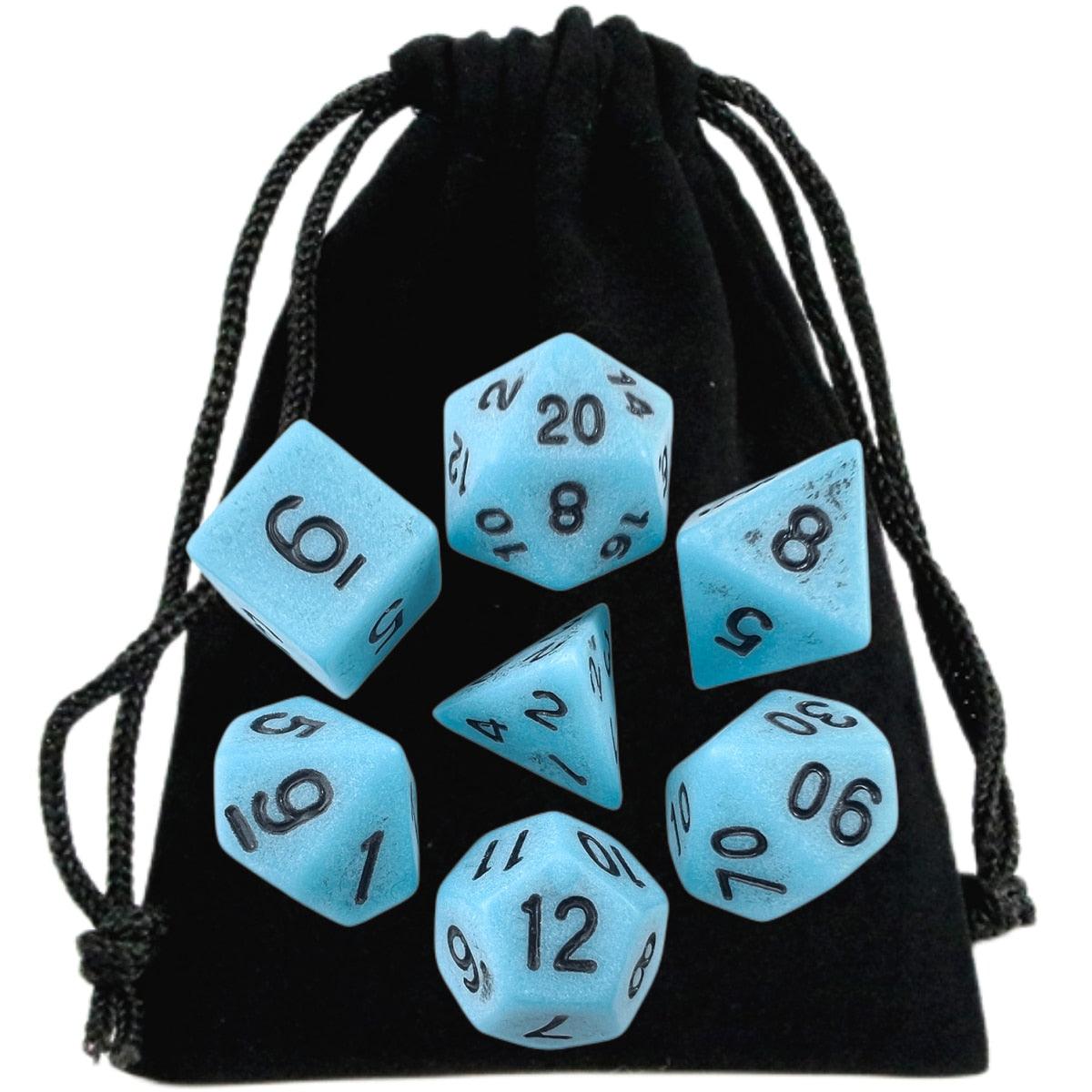 Kit de Dados RPG de Resina - NERD BEM TRAJADO