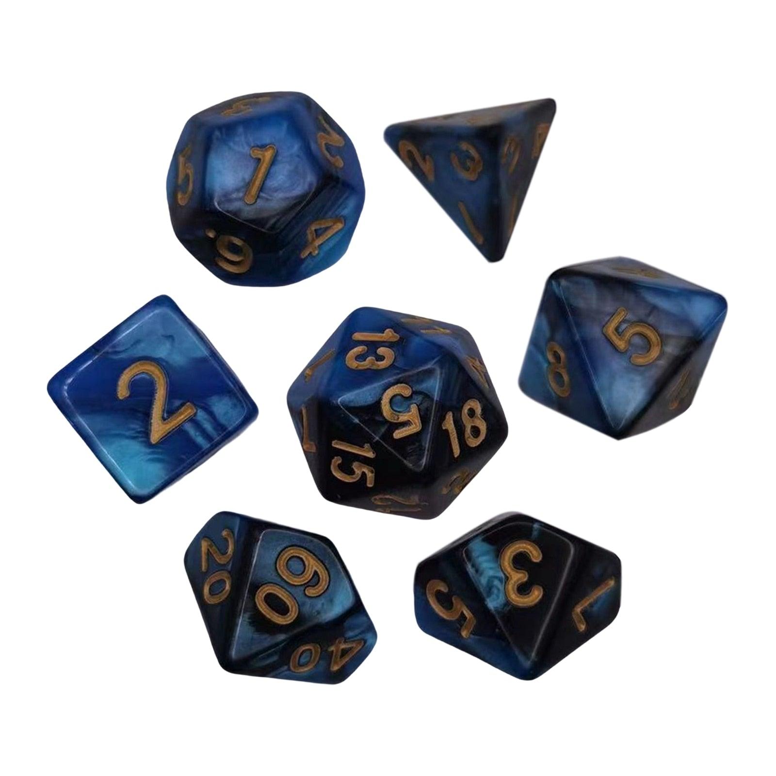 Kit de Dados RPG de Resina - NERD BEM TRAJADO