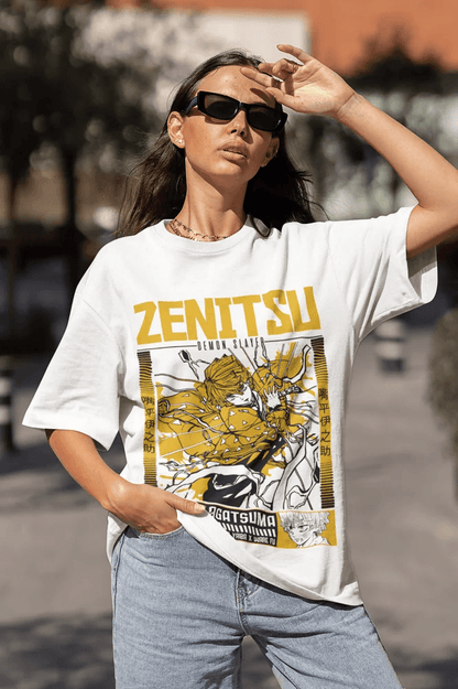 Camiseta Zenitsu Agatsuma - Demon Slayer