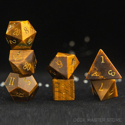 Kit de Dados RPG de Resina Premium - NERD BEM TRAJADO