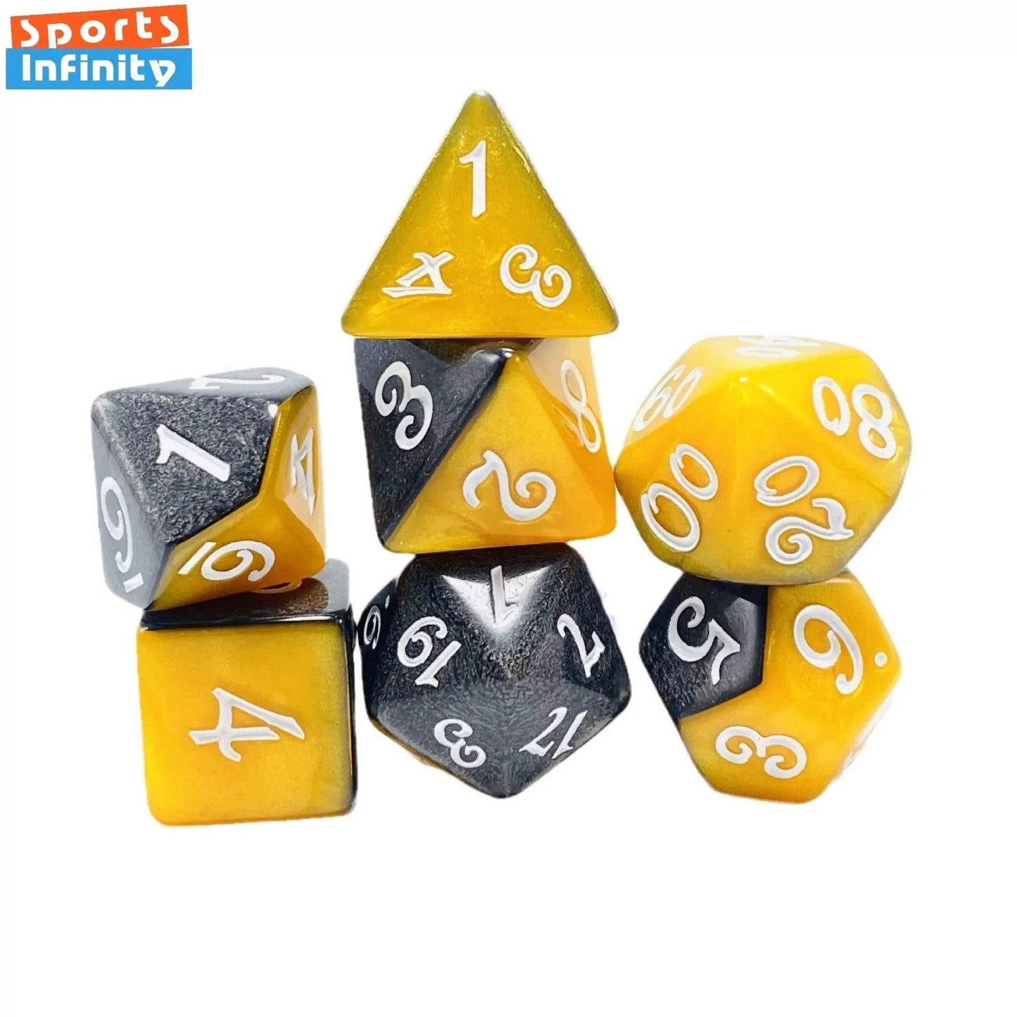 Kit de Dados RPG de Resina