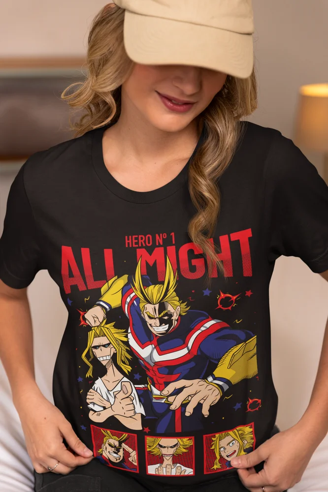 Camiseta All Might - Boku no Hero