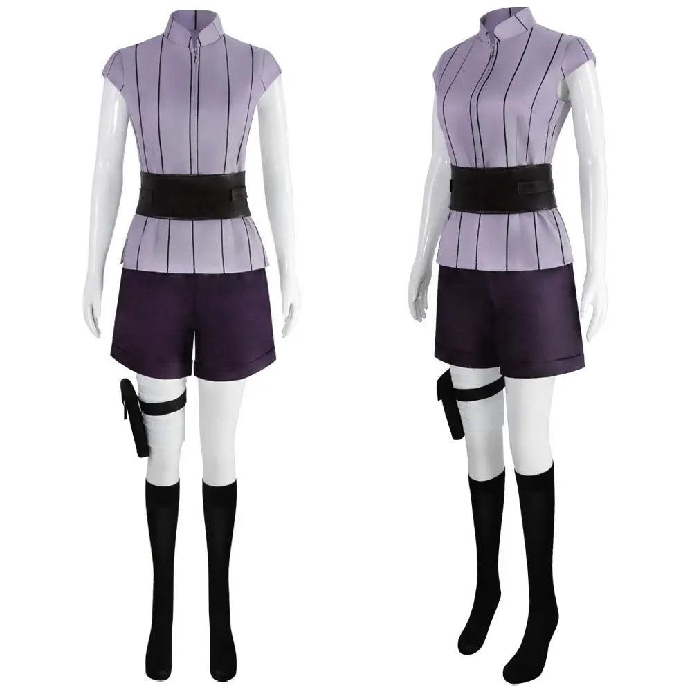 Fantasia para Cosplay Hinata Hyuga - Naruto