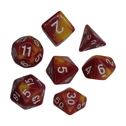 Kit de Dados RPG de Resina - NERD BEM TRAJADO