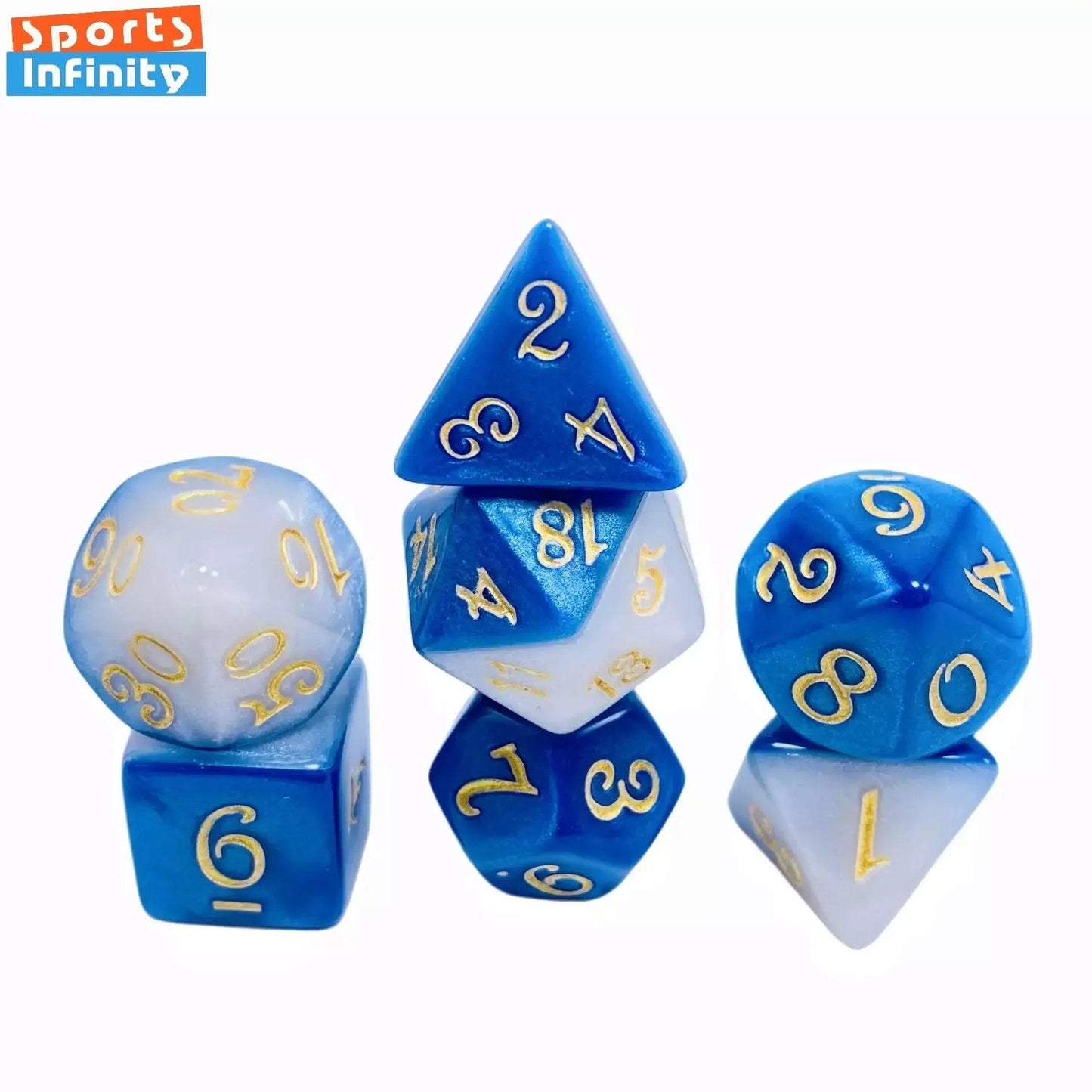 Kit de Dados RPG de Resina