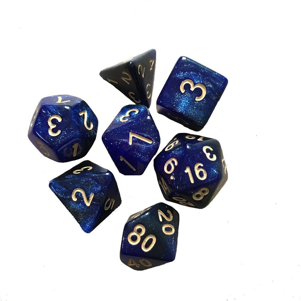 Kit de Dados RPG de Resina - NERD BEM TRAJADO