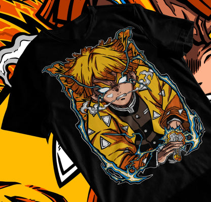 Camiseta Zenitsu Agatsuma - Demon Slayer