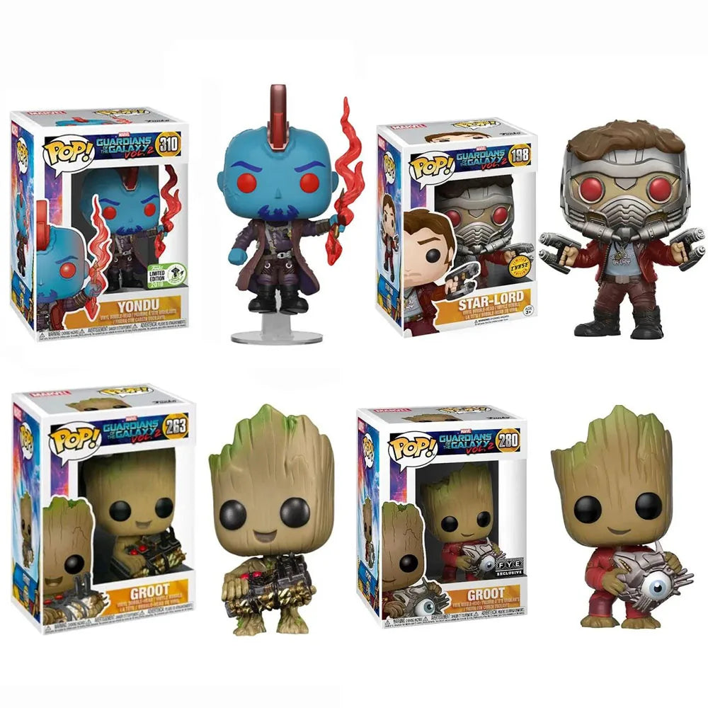 Funko Pop Personagens Guardiões da Galáxia