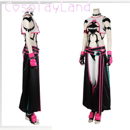 Fantasia para Cosplay Juri Han - Street Fighter