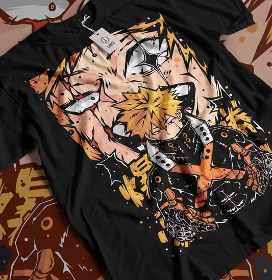 Camiseta Katsuki Bakugo - Boku no Hero