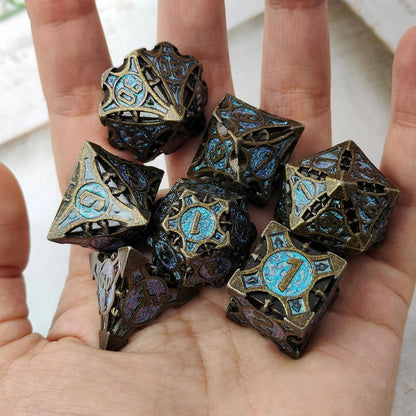 Kit de Dados RPG de Metal