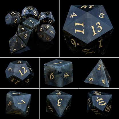 Kit de Dados RPG de Resina