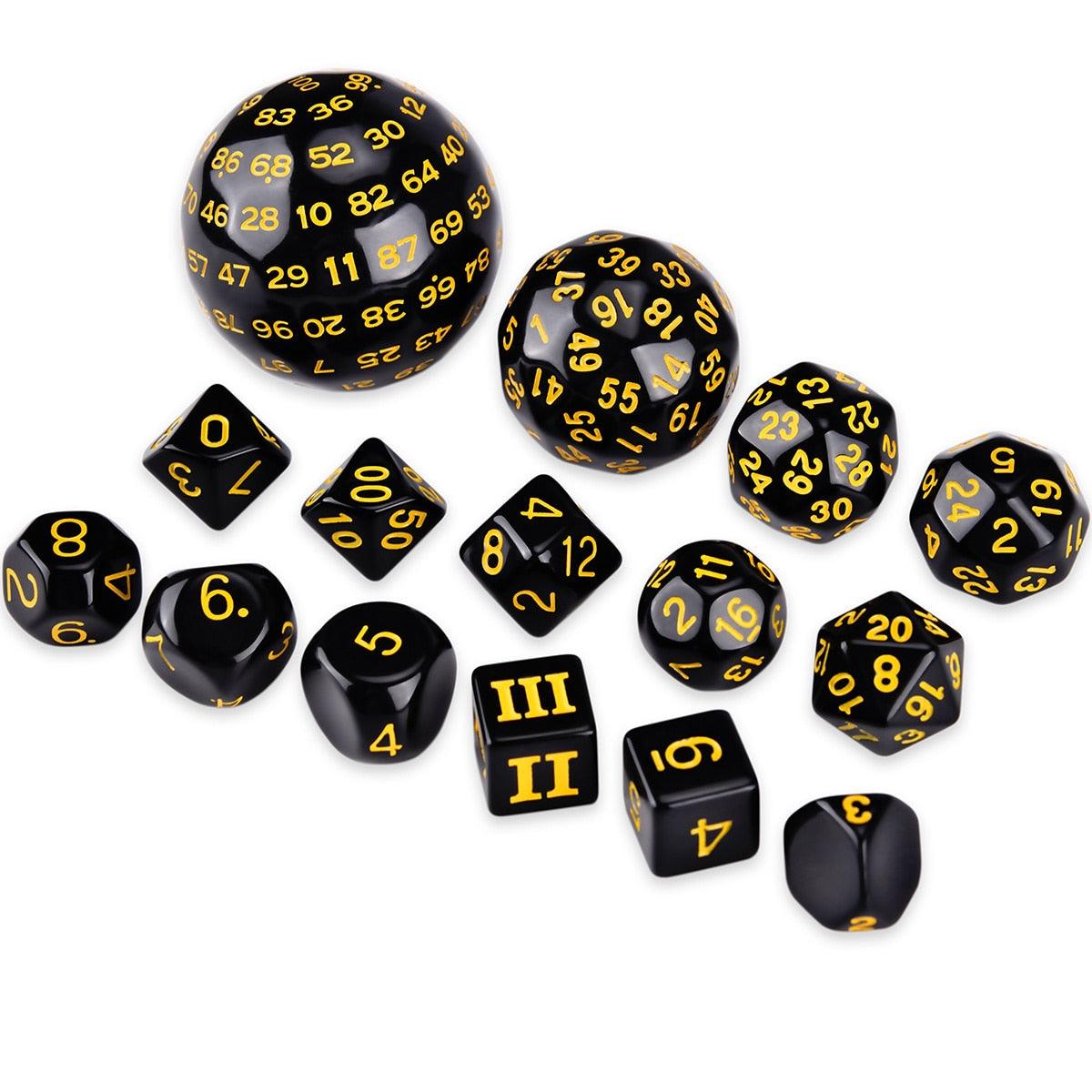 Kit de Dados RPG de Resina - NERD BEM TRAJADO