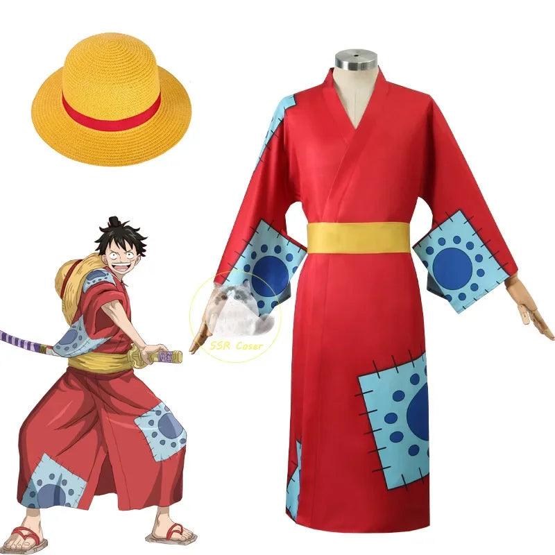 Fantasia para Cosplay Monkey D Luffy - One Piece