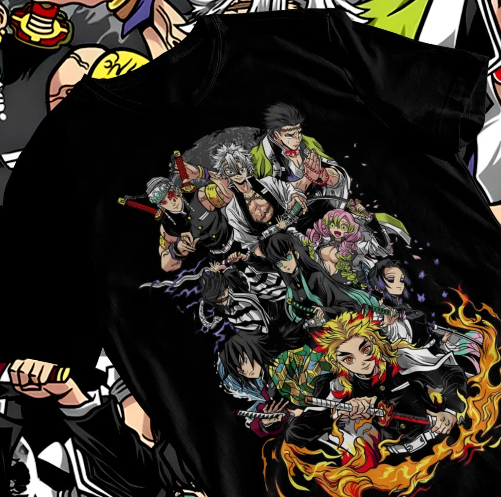 Camiseta Hashiras - Demon Slayer