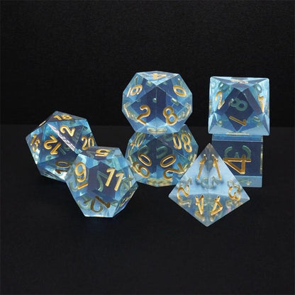 Kit de Dados RPG de Resina - NERD BEM TRAJADO