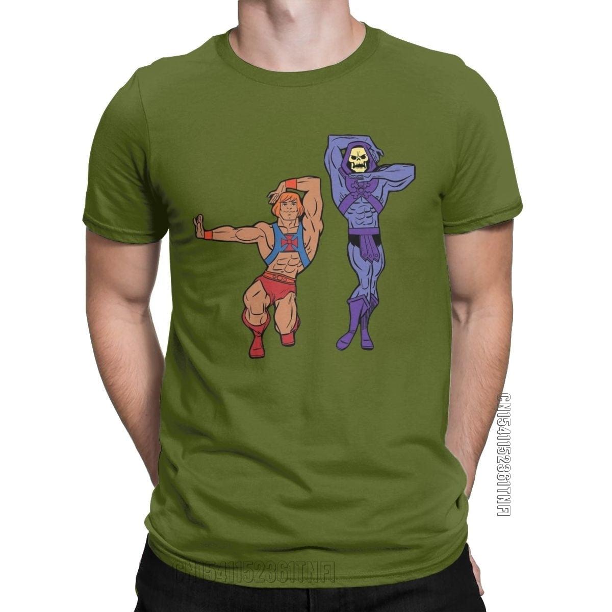 Camiseta He-Man e Esqueleto - NERD BEM TRAJADO