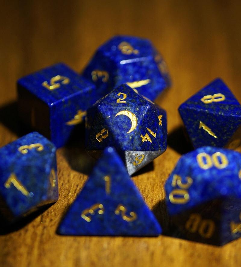 Kit de Dados RPG de Resina Premium - NERD BEM TRAJADO