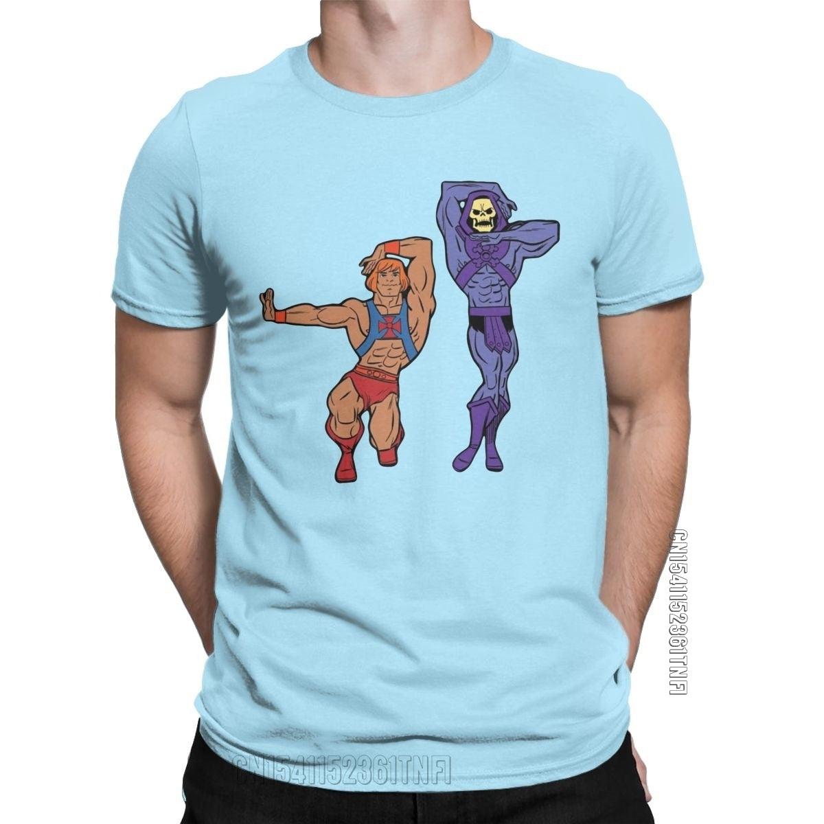 Camiseta He-Man e Esqueleto - NERD BEM TRAJADO