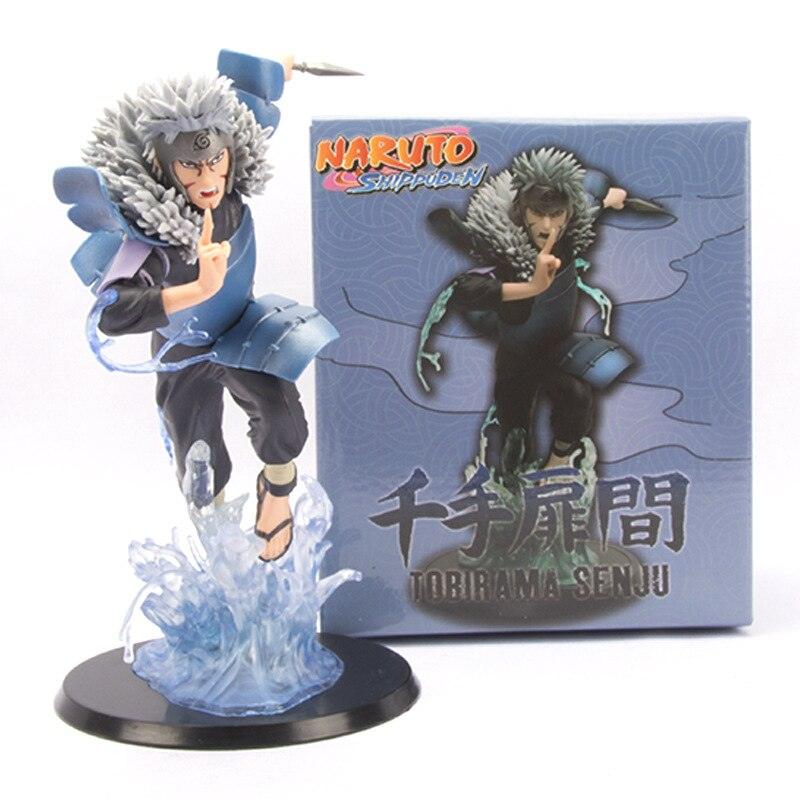 Anime Narutto Uchiha Sasuke Shodai Hokage Senju Hashirama Senju Tobirama PVC Figure Collection Model Toy Gift Doll - NERD BEM TRAJADO