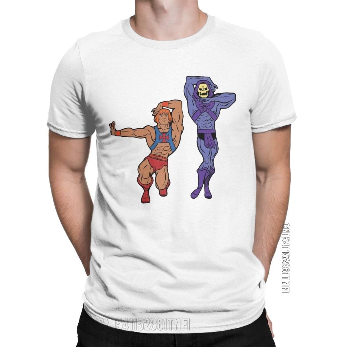 Camiseta He-Man e Esqueleto - NERD BEM TRAJADO