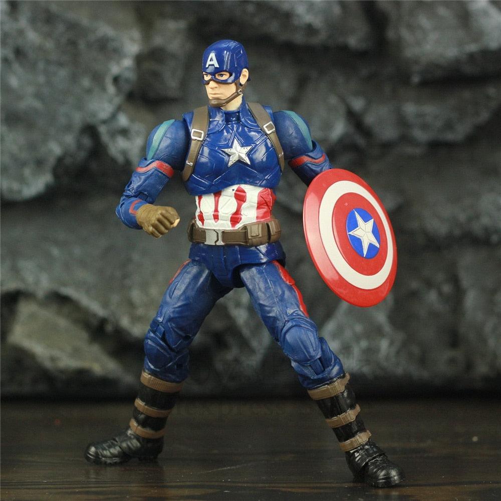 Action Figure Capitão América - Marvel - Modelo 02 - NERD BEM TRAJADO