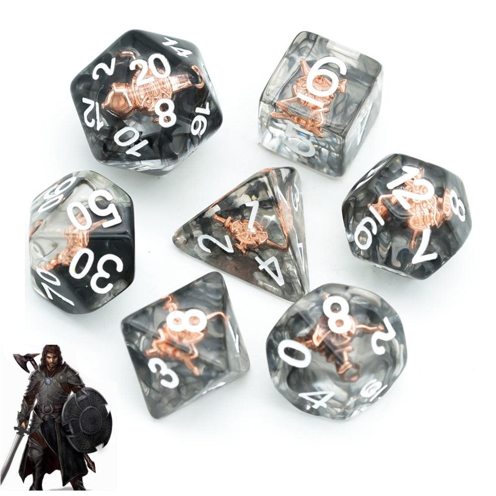 Kit de Dados RPG de Resina - NERD BEM TRAJADO