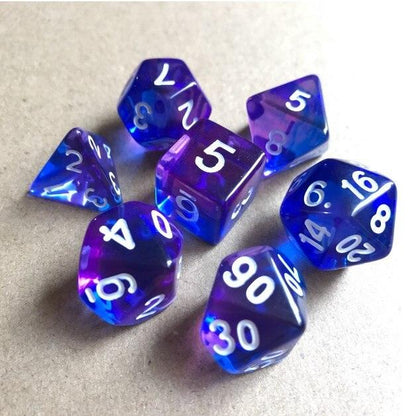 Kit de Dados RPG de Resina - NERD BEM TRAJADO