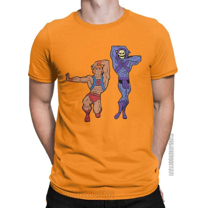 Camiseta He-Man e Esqueleto - NERD BEM TRAJADO