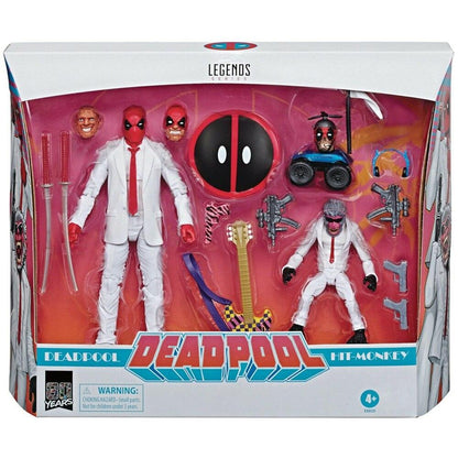 Action Figure Deadpool White Suit - Marvel - NERD BEM TRAJADO