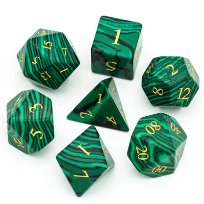 Kit de Dados RPG de Pedra - Modelo 16 - NERD BEM TRAJADO